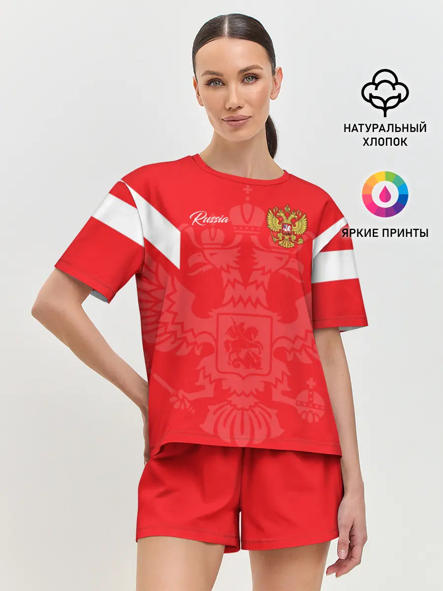 Женская пижама с шортами / Россия