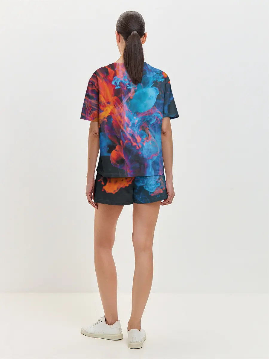 Женская пижама с шортами / Metro Fire