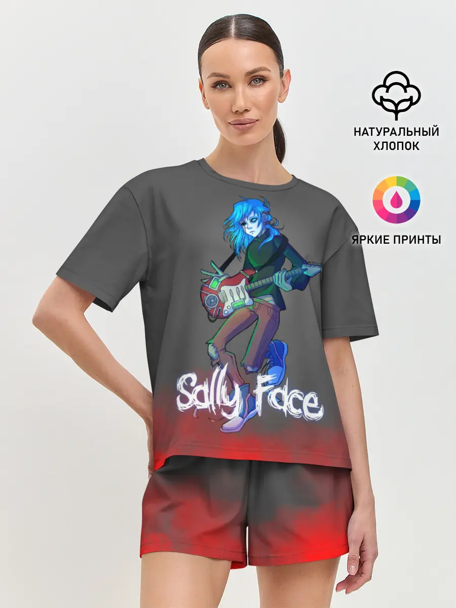 Женская пижама с шортами / Sally Face