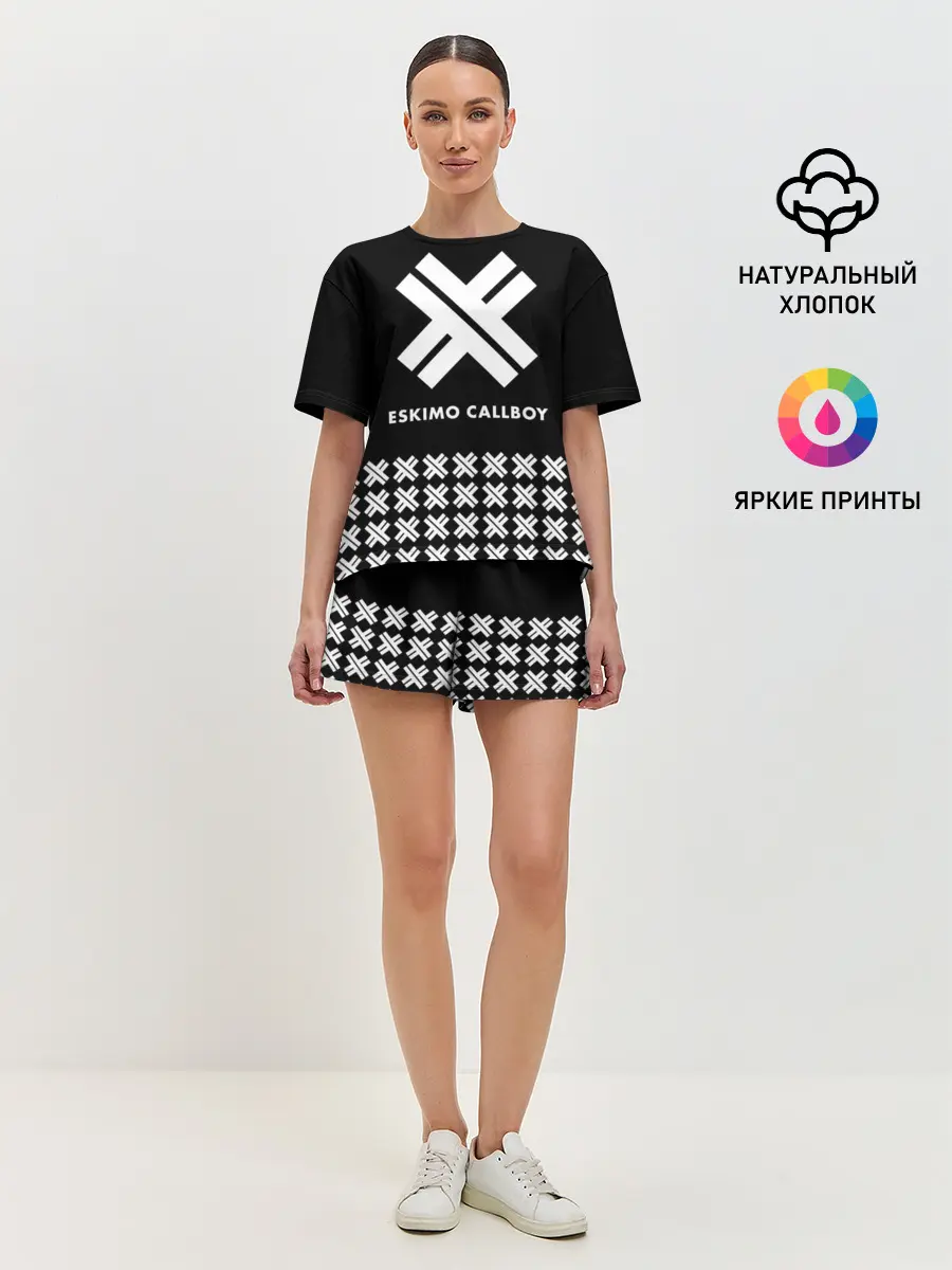 Женская пижама с шортами / Eskimo Callboy