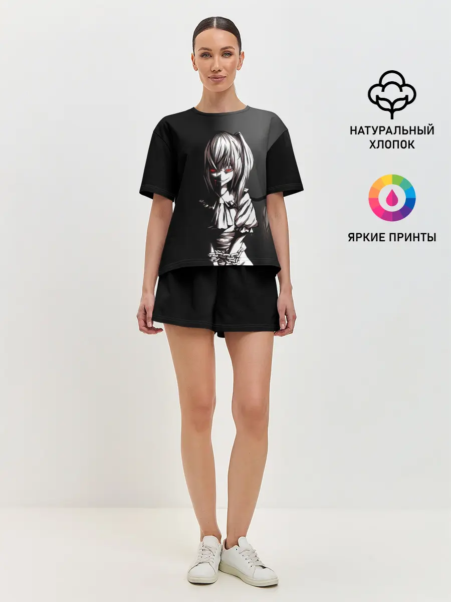 Женская пижама с шортами / Touhou - Flandre Scarlet