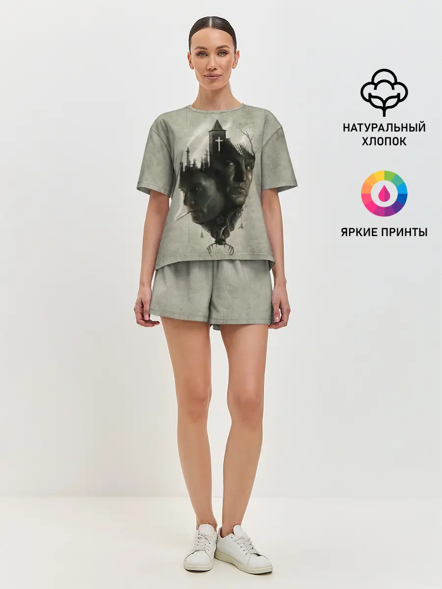 Женская пижама с шортами / True Detective