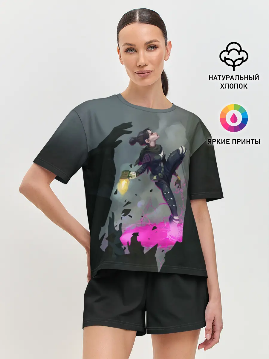 Женская пижама с шортами / APEX LEGENDS - Wraith