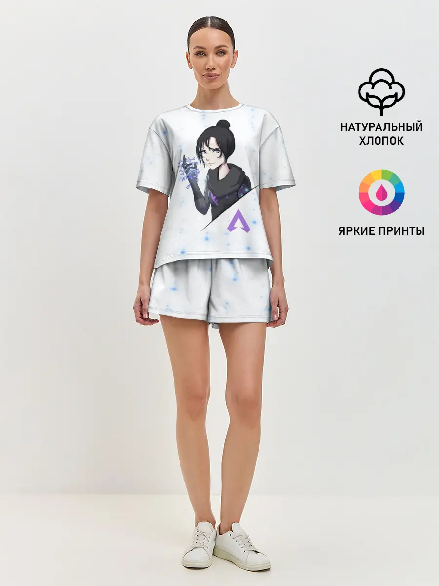 Женская пижама с шортами / Apex Legends - Wraith