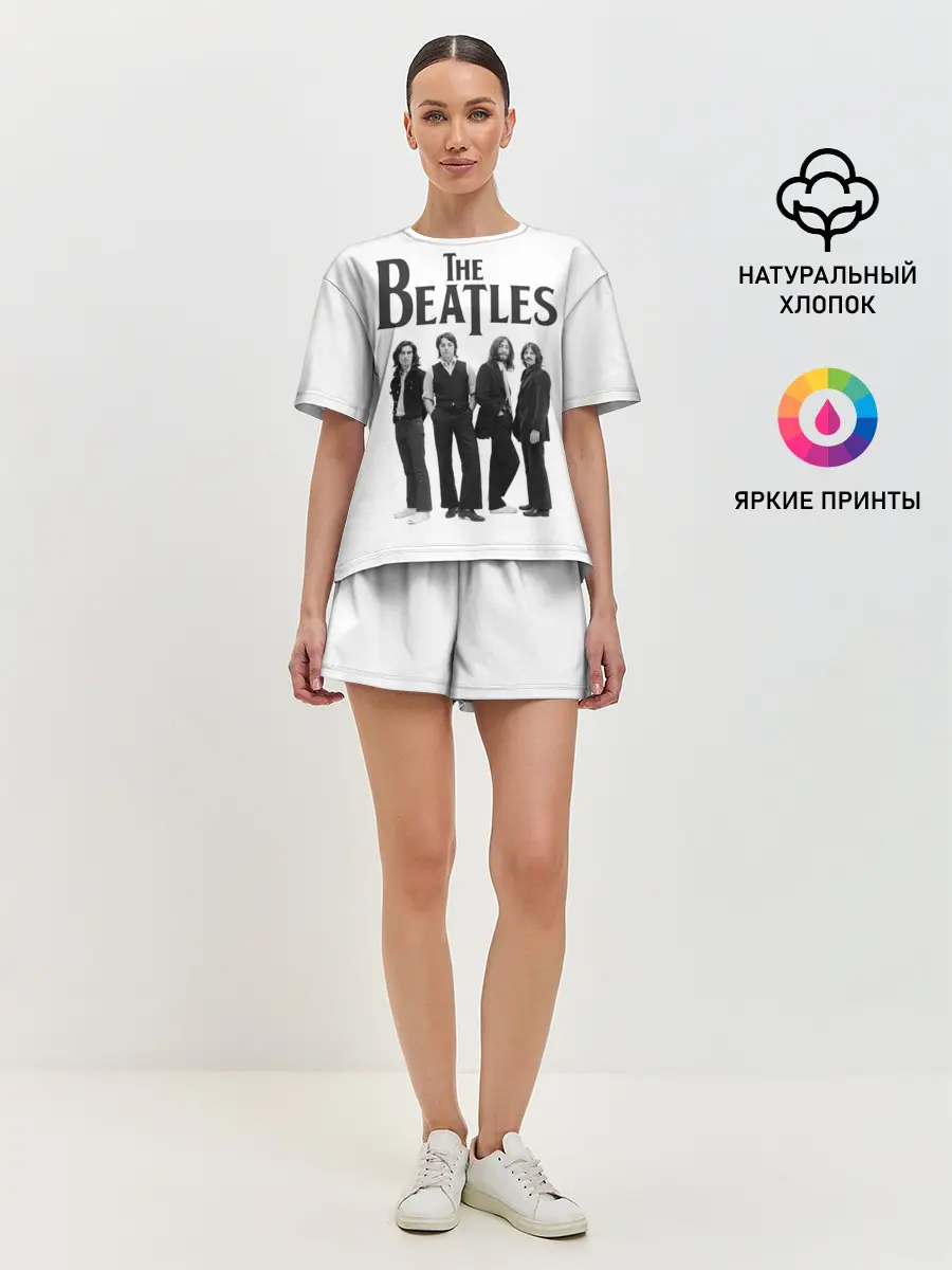 Женская пижама с шортами / The Beatles