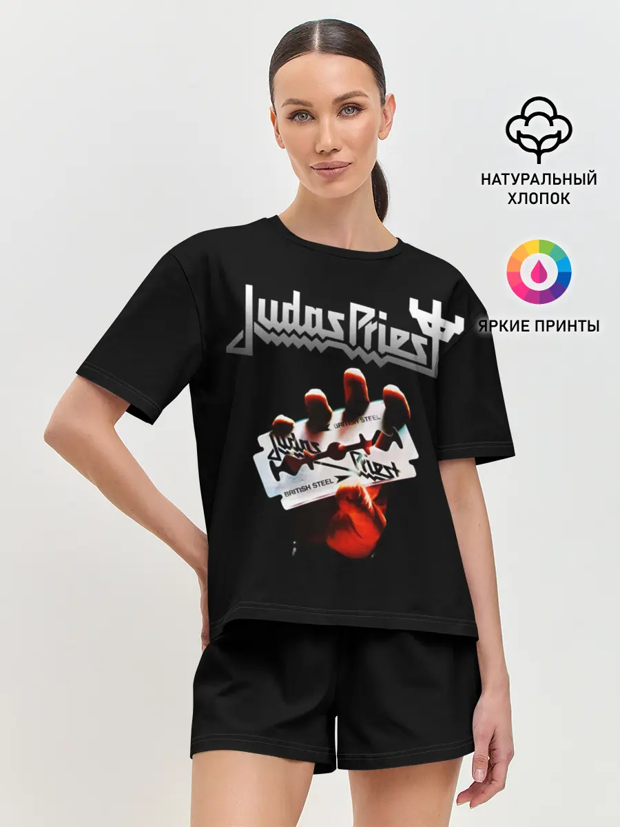 Женская пижама с шортами / Judas Priest