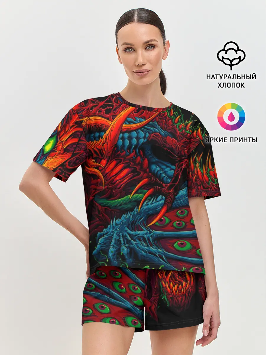 Женская пижама с шортами / CS GO:HYPER BEAST