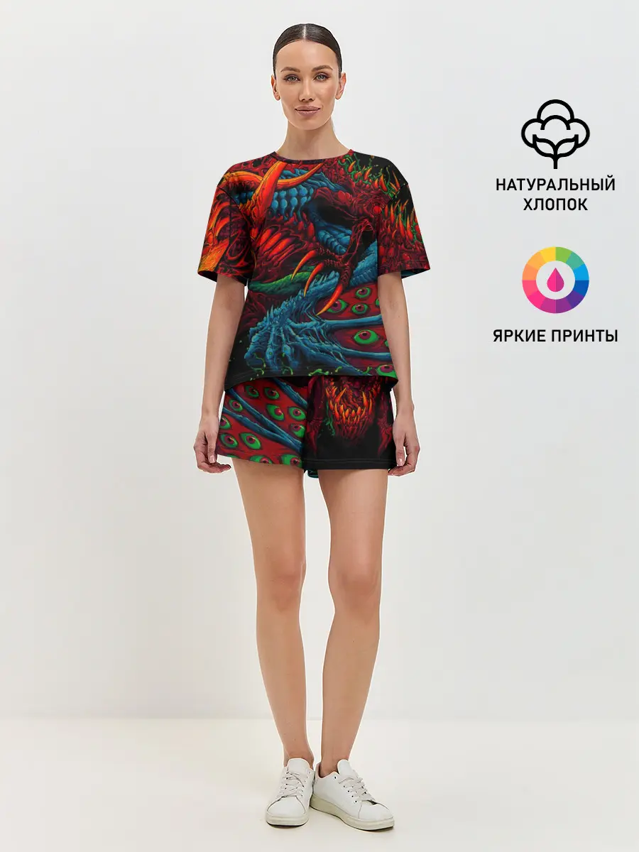 Женская пижама с шортами / CS GO:HYPER BEAST