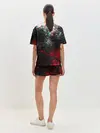 Женская пижама с шортами / БРЫЗГИ КРАСОК GLITCH