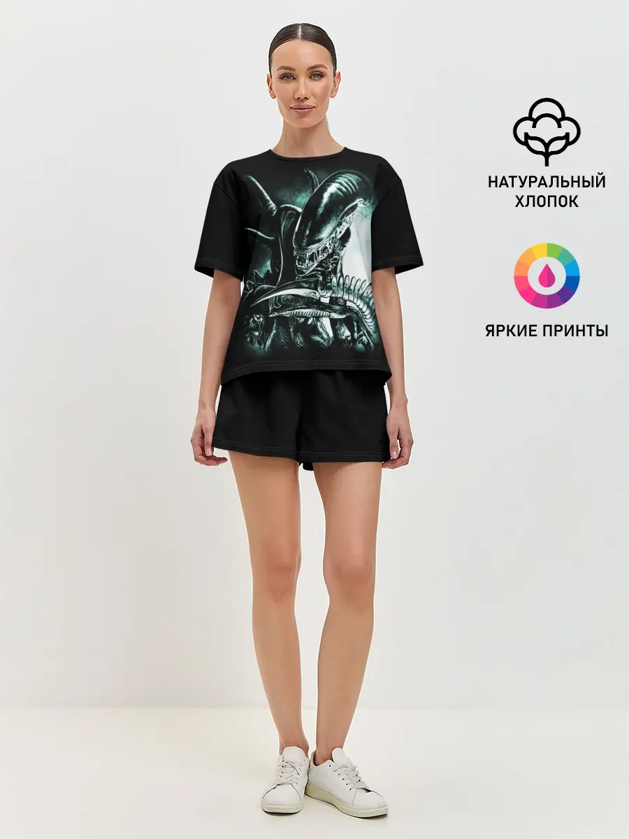 Женская пижама с шортами / Чужой