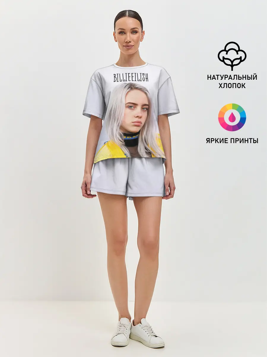 Женская пижама с шортами / BillieEilish