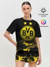 Женская пижама с шортами / Боруссия Дортмунд