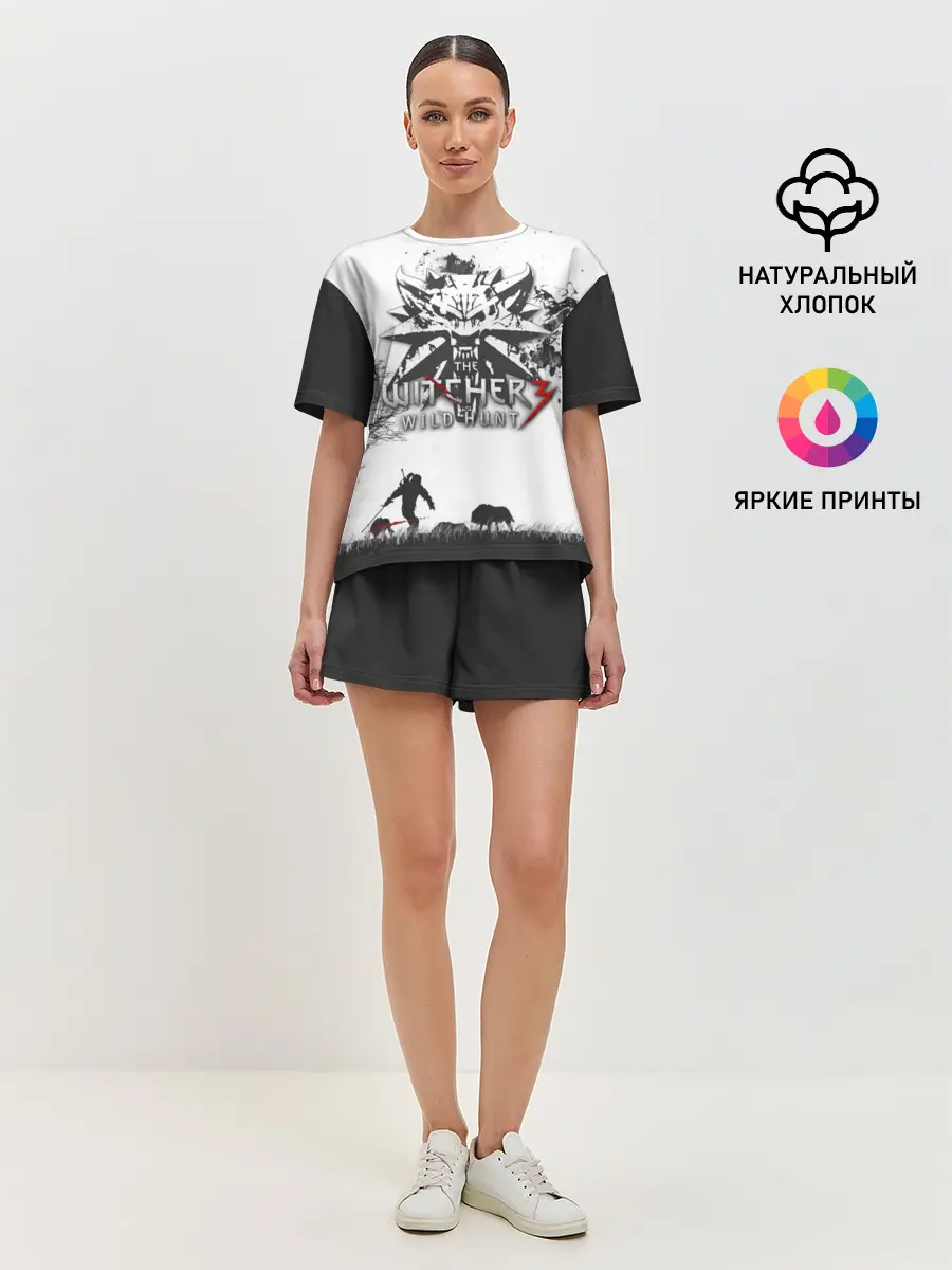 Женская пижама с шортами / The Witcher 3: Wild Hunt