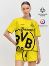 Женская пижама с шортами / Боруссия Дортмунд