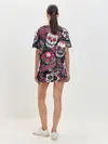Женская пижама с шортами / Мексиканские черепа