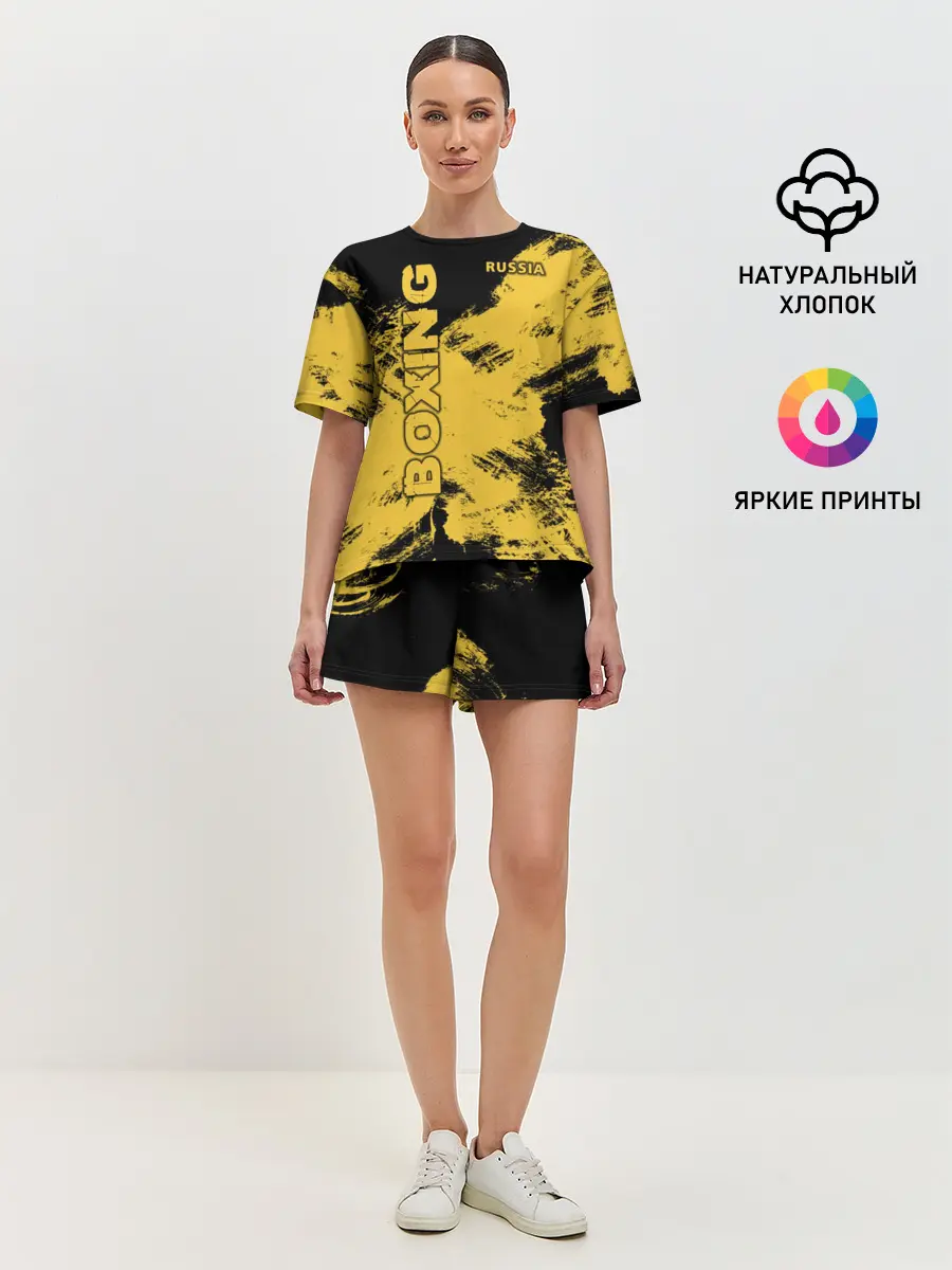 Женская пижама с шортами / BOXING