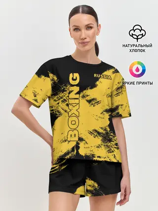 Женская пижама с шортами / BOXING