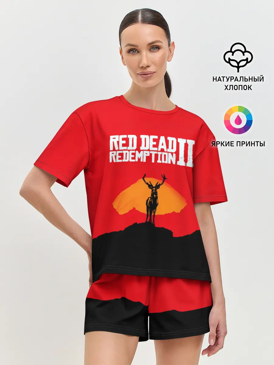 Женская пижама с шортами / RDR2