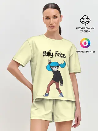 Женская пижама с шортами / Sally Face