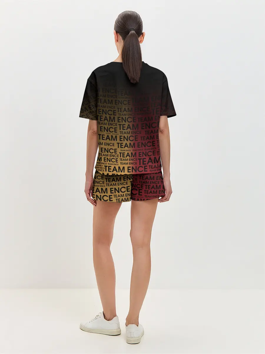 Женская пижама с шортами / TEAM ENCE