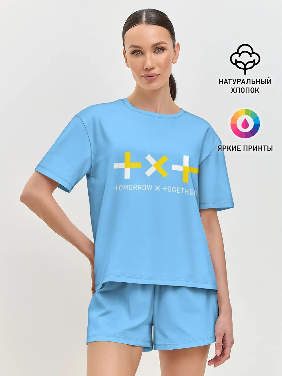 Женская пижама с шортами / TOMORROW X TOGETHER / TXT