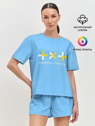 Женская пижама с шортами / TOMORROW X TOGETHER / TXT
