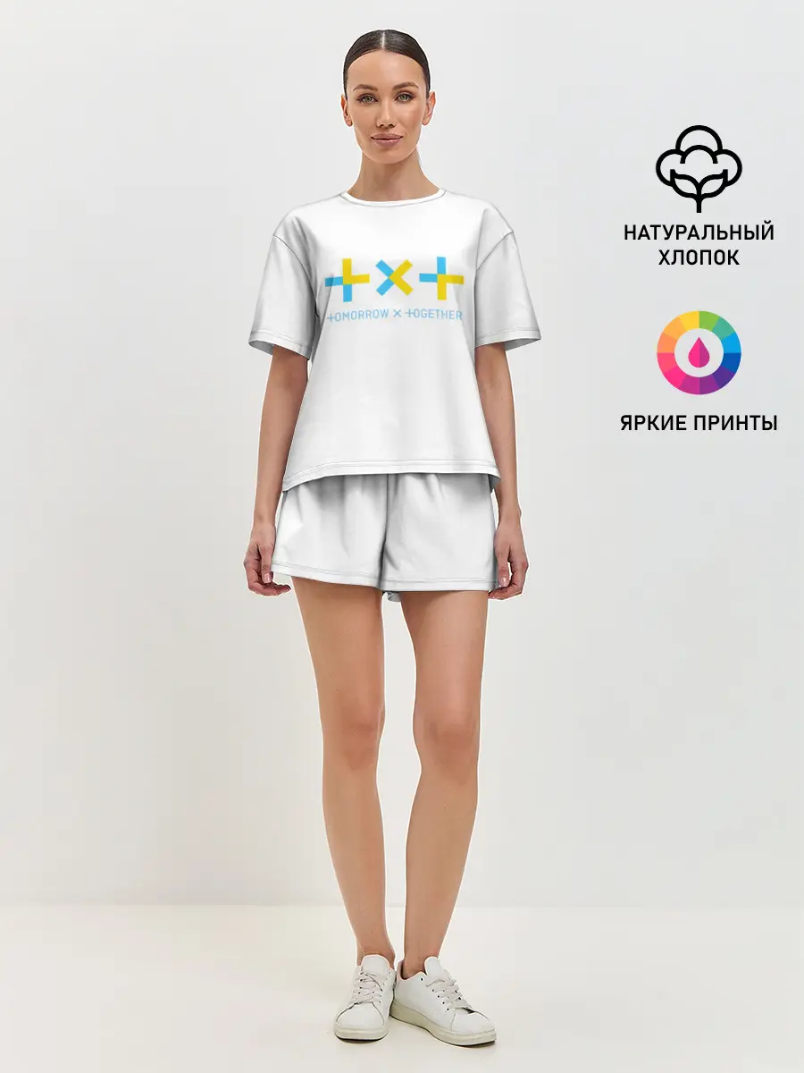 Женская пижама с шортами / TOMORROW X TOGETHER / TXT