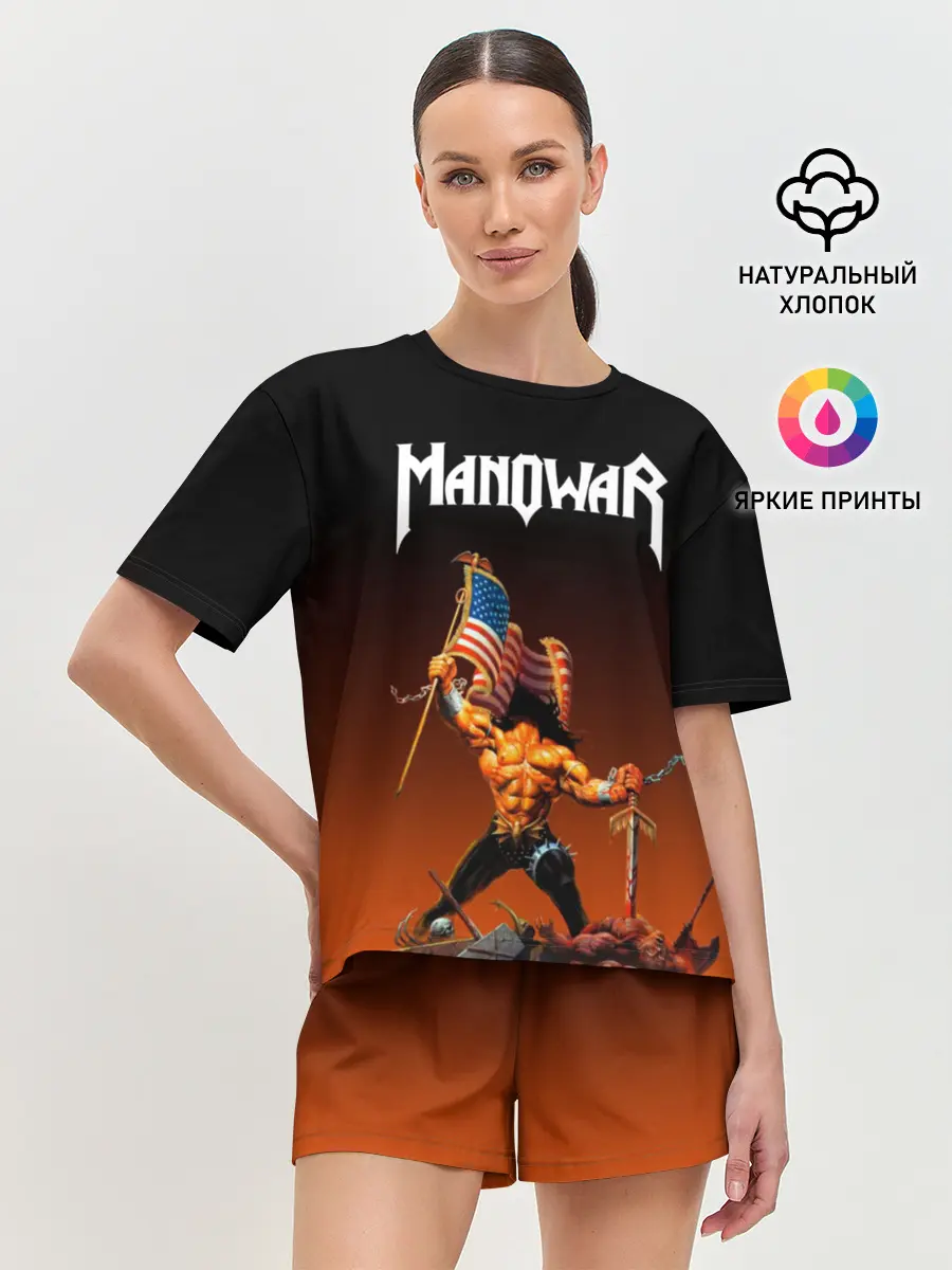 Женская пижама с шортами / MANOWAR
