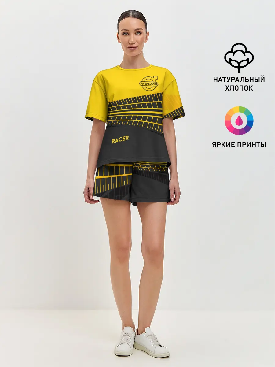 Женская пижама с шортами / Volvo