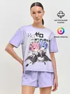 Женская пижама с шортами / Re:Zero. Рем и Рам