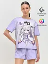 Женская пижама с шортами / Re:Zero. Эмилия