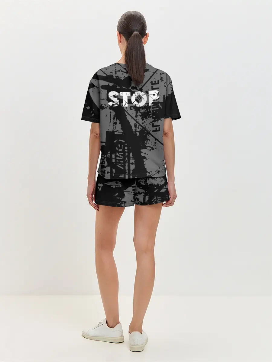 Женская пижама с шортами / Stop