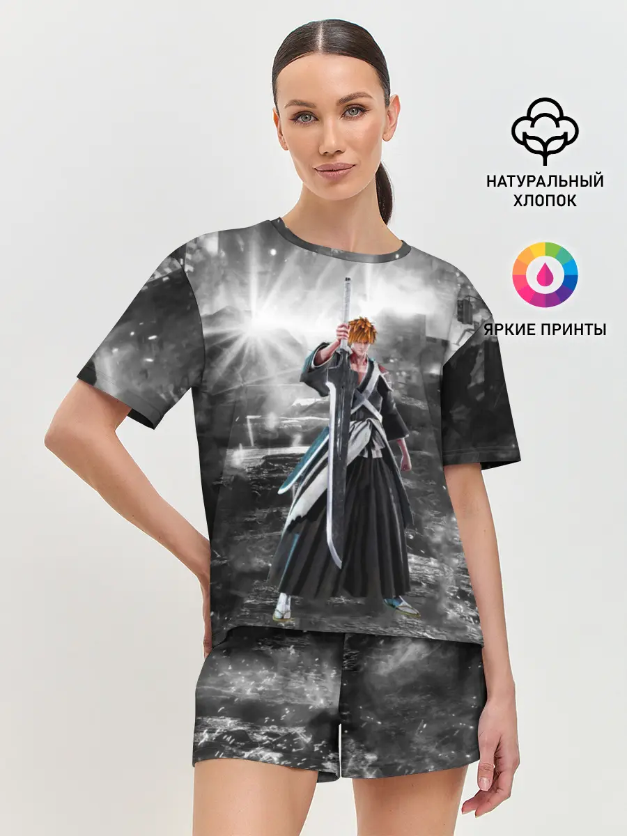 Женская пижама с шортами / Jump Force - Ichigo Kurosaki