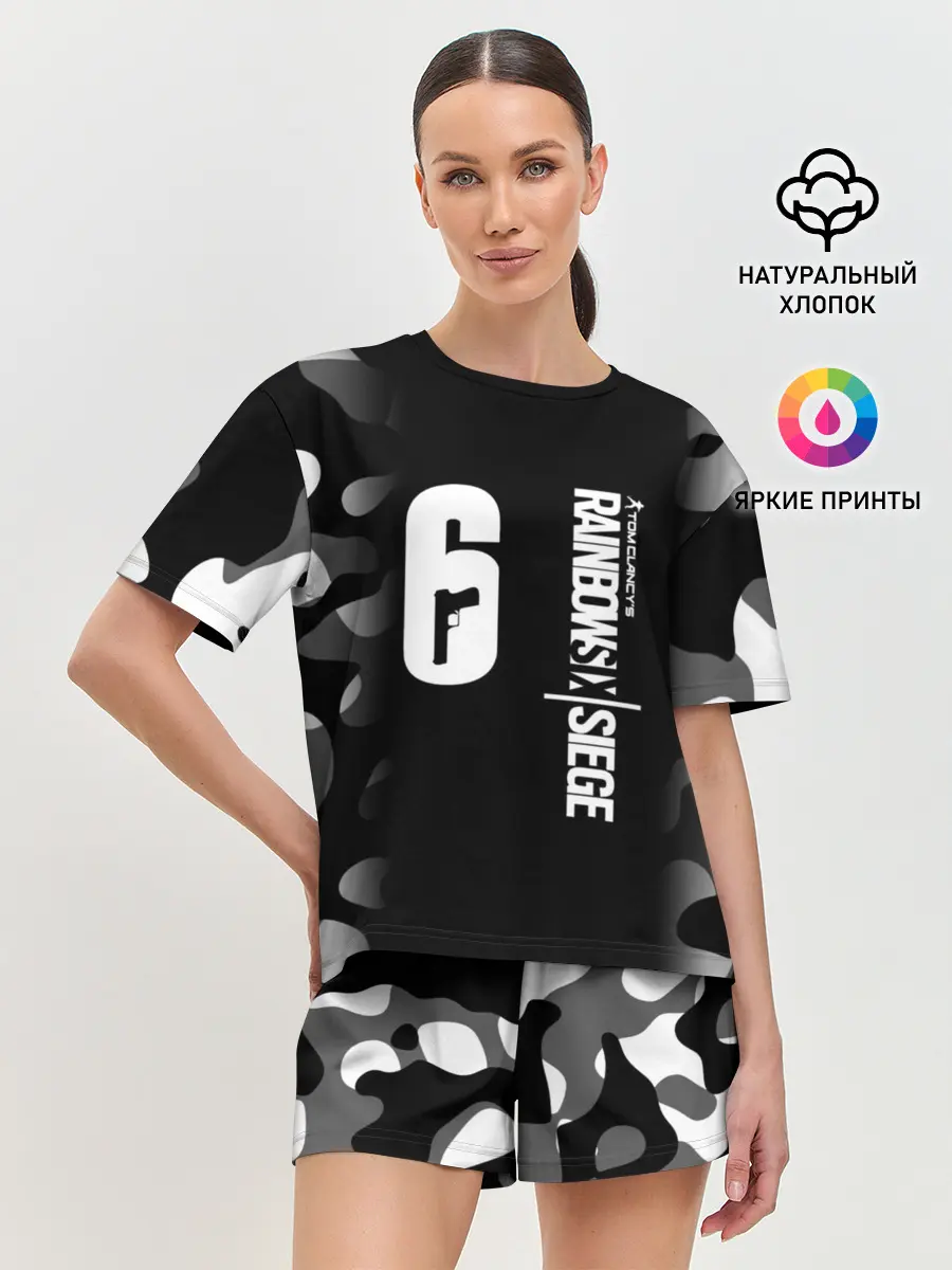 Женская пижама с шортами / RAINBOW SIX SIEGE