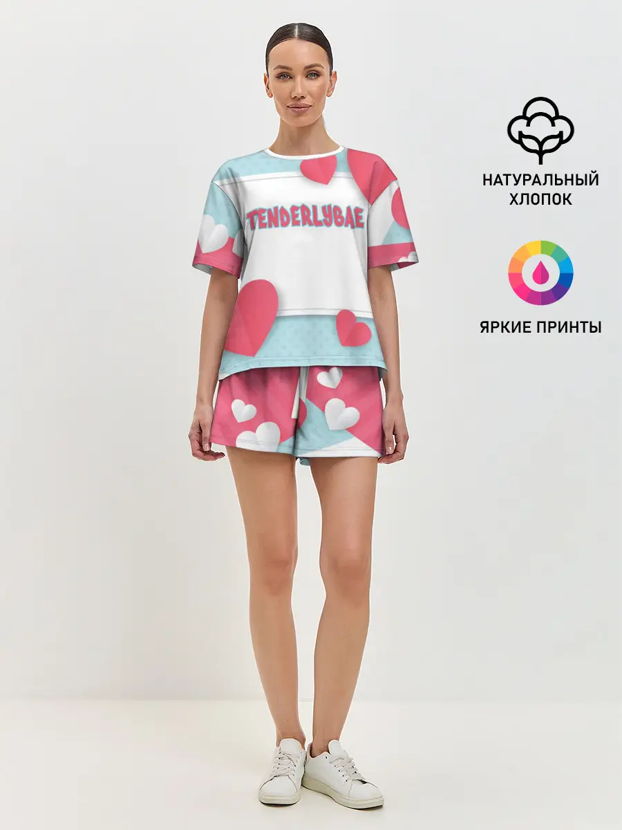 Женская пижама с шортами / Tenderlybae