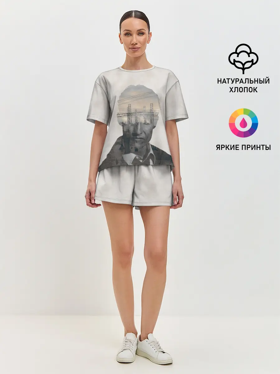 Женская пижама с шортами / True Detective