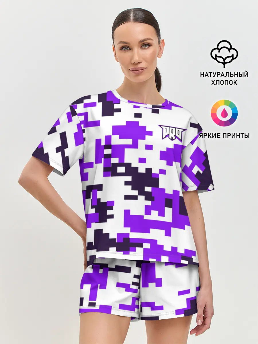 Женская пижама с шортами / pro100