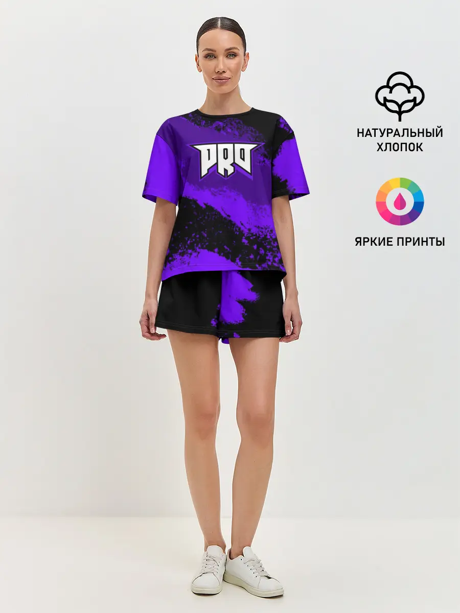 Женская пижама с шортами / pro100