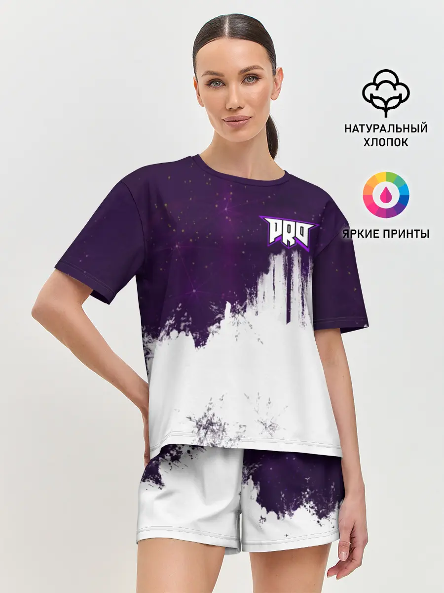 Женская пижама с шортами / pro100