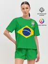 Женская пижама с шортами / Бразилия, форма