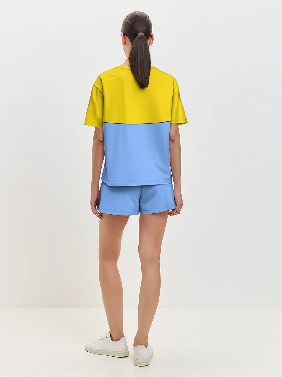 Женская пижама с шортами / Nirvana nevermino