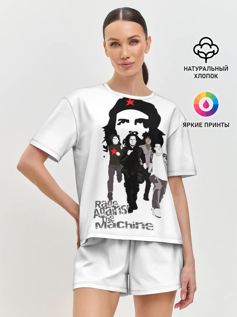 Женская пижама с шортами / Rage Against the Machine