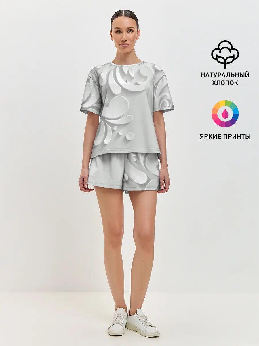 Женская пижама с шортами / Нежность и страсть