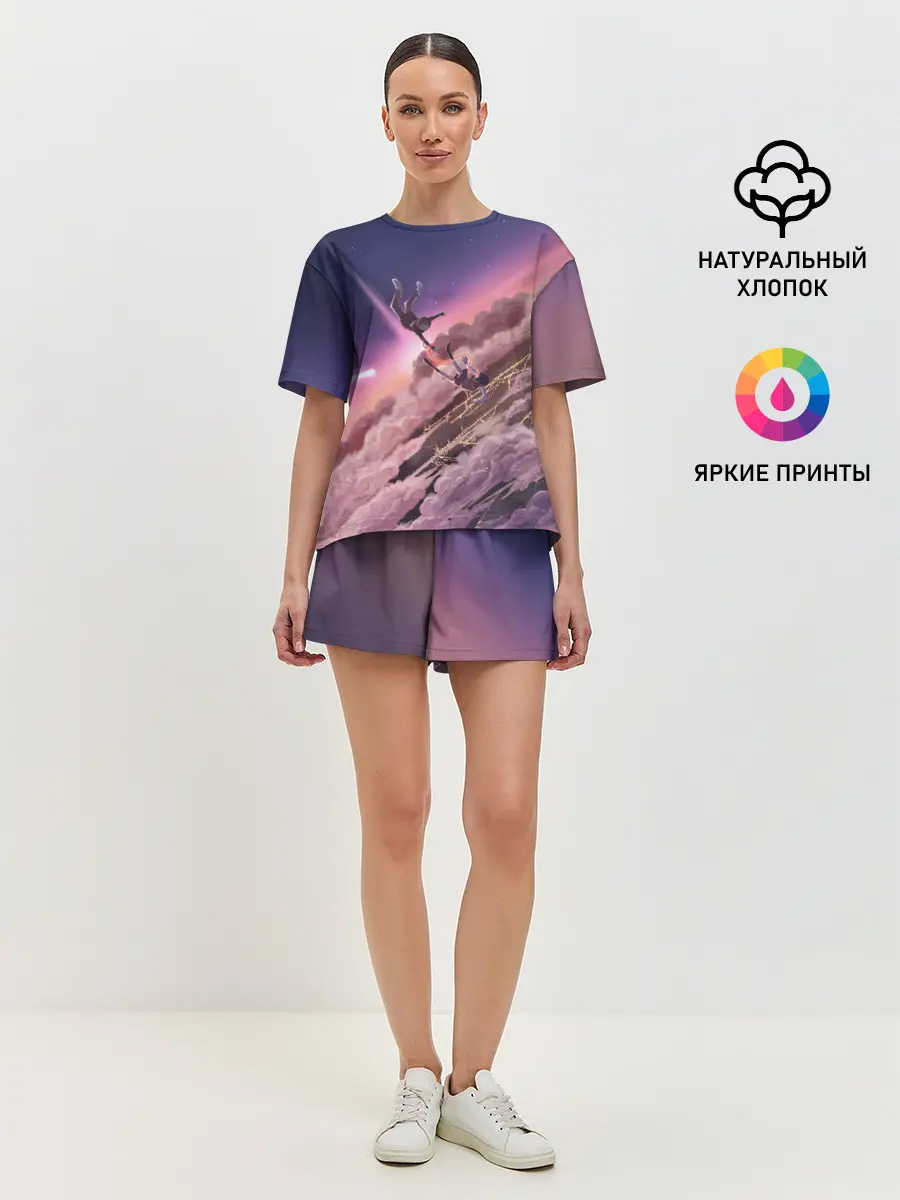 Женская пижама с шортами / Falling