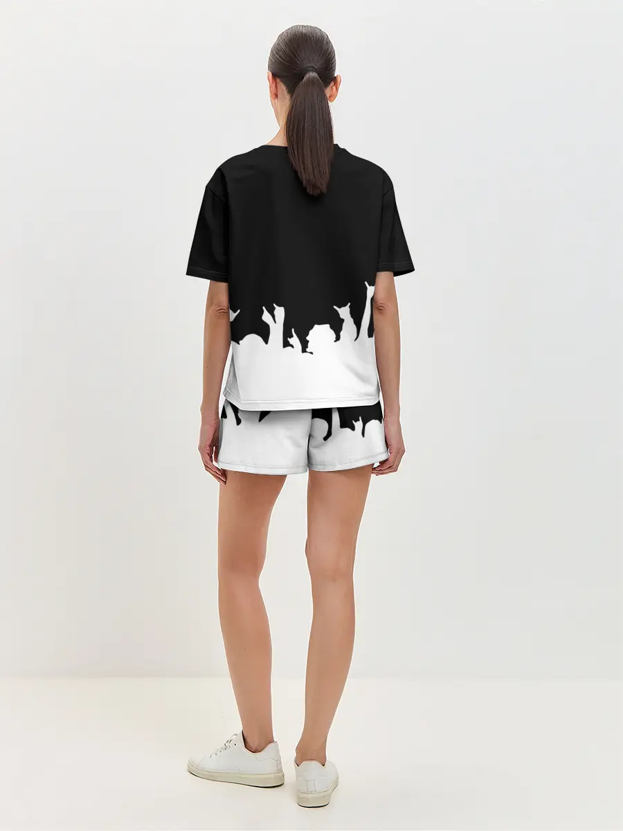 Женская пижама с шортами / Metallica