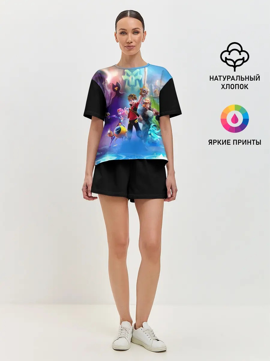 Женская пижама с шортами / Zak _