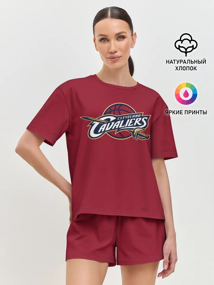 Женская пижама с шортами / Cleveland Cavaliers