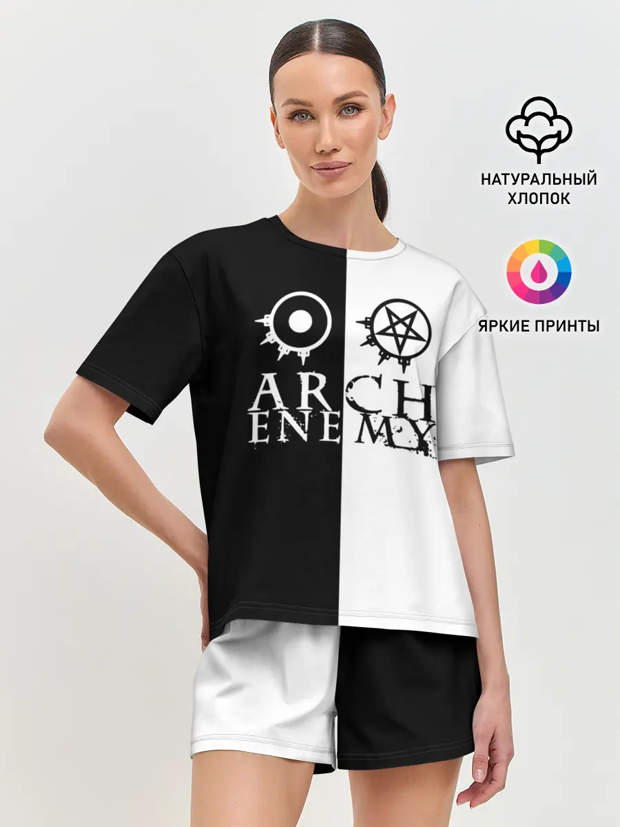 Женская пижама с шортами / Arch Enemy