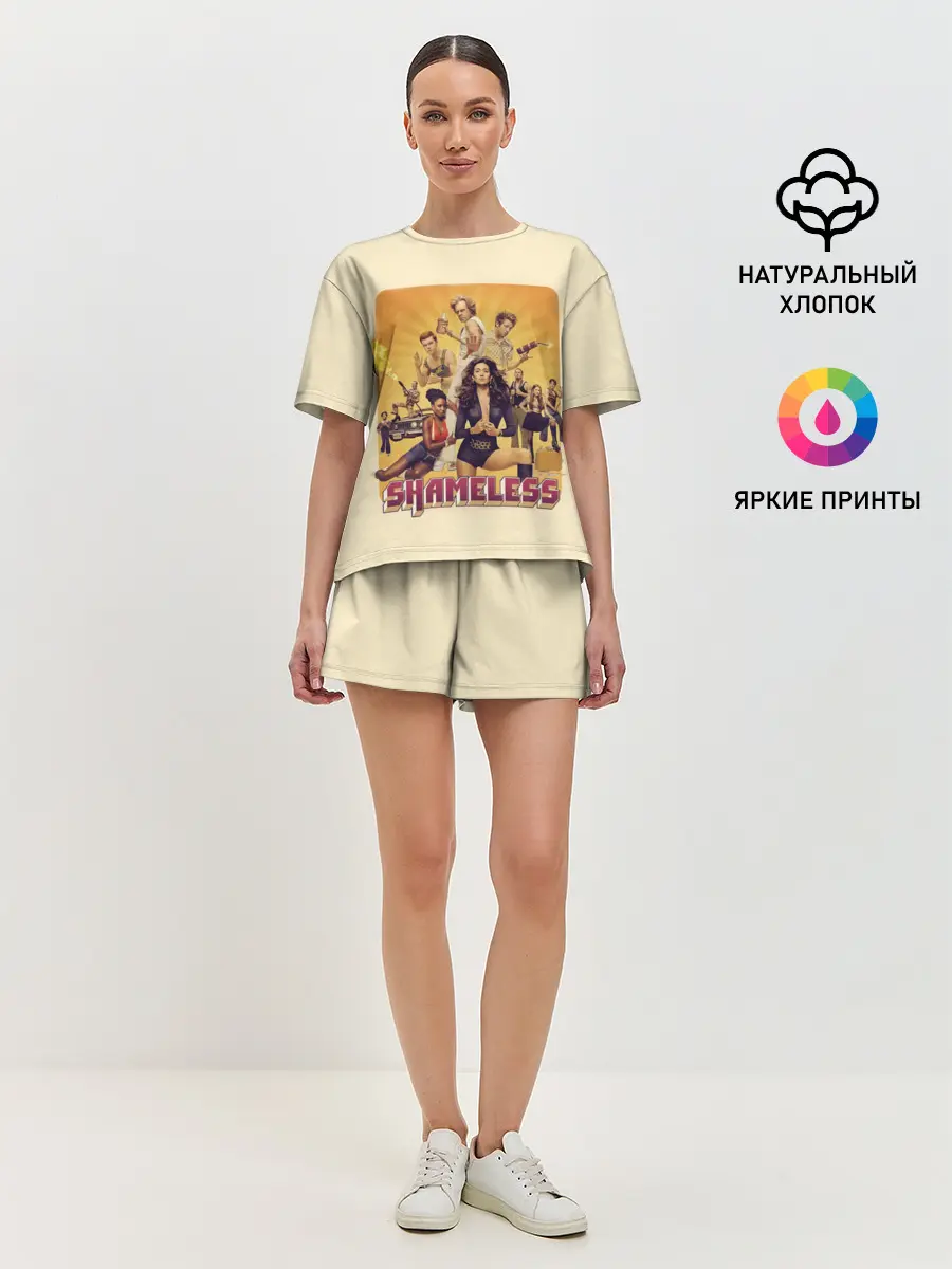 Женская пижама с шортами / Бесстыжие