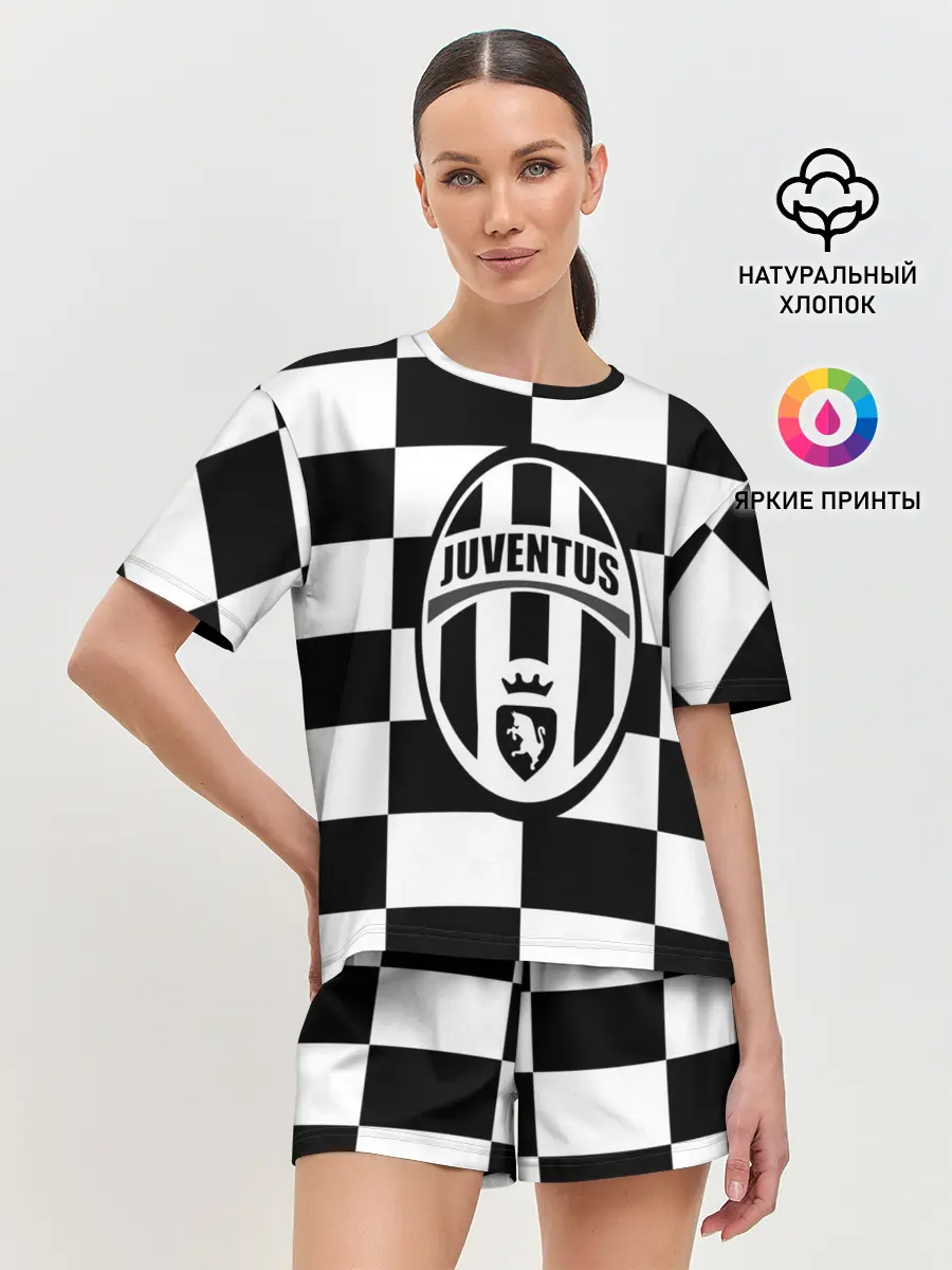 Женская пижама с шортами / Juventus